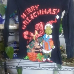 Holiday long sleeve pullover Women